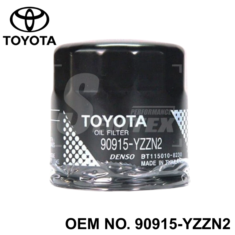 TOYOTA กรองน้ำมันเครื่องสำหรับโตโยต้า YARIS, SOLUNA, VIOS, COROLLA, ALTIS, PRIUS C, CAMRY