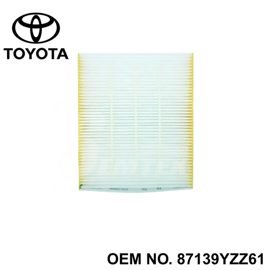 TOYOTA แผ่นกรองแอร์ป้องกัน PM2.5 สำหรับรถยนต์โตโยต้า C-HR, COROLLA, COROLLA CROSS, REVO, FORTUNER, INNOVA