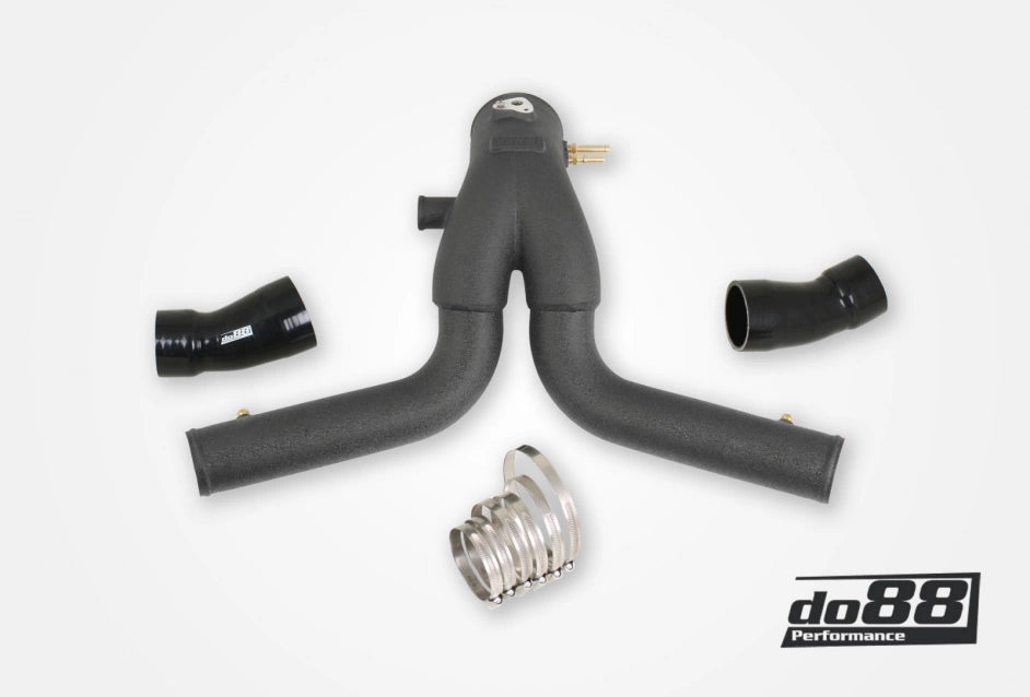 Porsche 911 Turbo (991.2) 2015- Y-Pipe, Black