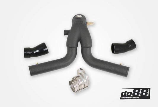 Porsche 911 Turbo (991.2) 2015- Y-Pipe, Black