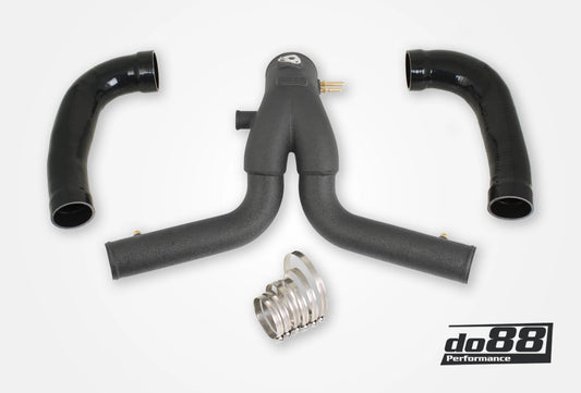 Porsche 911 Turbo (991.2) 2015- Y-Pipe, Black