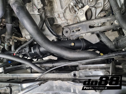do88 Toyota Yaris GR Pressure pipes for do88 IC, Black hoses