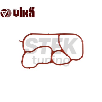 ปะเก็นออยล์คูลเลอร์ Audi Porsche VW (Engine Oil Cooler Gasket) OEM VIKA 11171702601