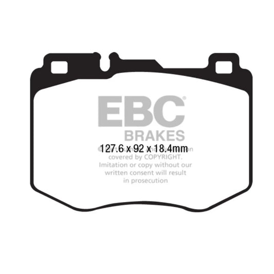 ผ้าเบรค EBC Brakes รุ่น Yellowstuff / ผ้าเบรคหน้า Mercedes Benz W205, C205, W213 AMG W205 ,C180, C200,C 220, C250, C300, C350, C400