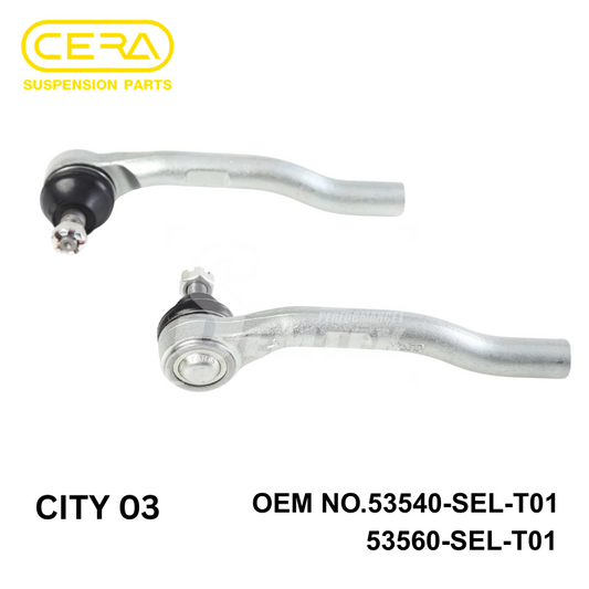 ลูกหมากคันชักขาว-ซ้าย Honda City 03 Cera suspension