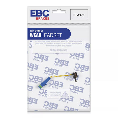 ผ้าเบรกหน้า EBC Yellowstuff DP43070R – พร้อมสายเซนเซอร์ สำหรับ Mercedes-Benz C43 (W205), E350e (W213), GLC250, GLC43 AMG