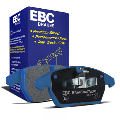 ผ้าเบรกหน้า EBC Bluestuff DP51521NDX – สำหรับ Porsche Cayenne 9PA, VW Touareg Mk1 ( 17z )