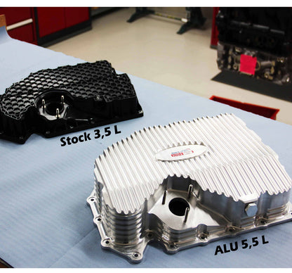 อ่างน้ำมันเครื่องอะลูมิเนียม BAR-TEK® สำหรับ 1.8 & 2.0L TSI EA888 Gen.3