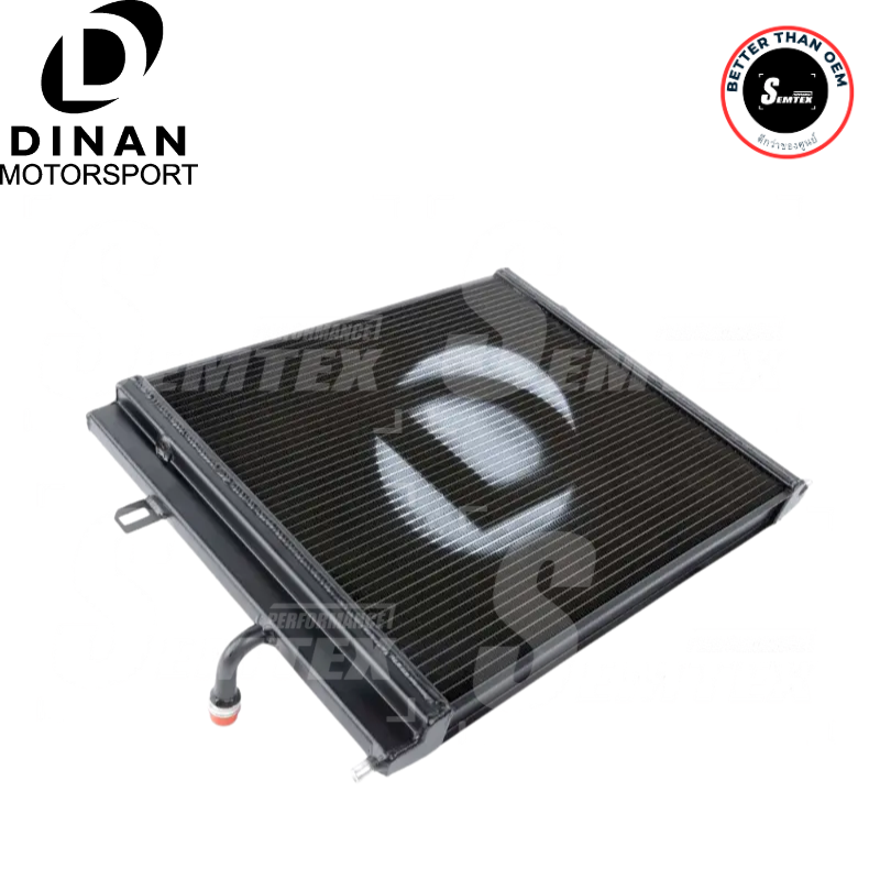 ชุดแลกเปลี่ยนความร้อนสีดำ Dinan Heat Exchanger สำหรับ BMW รหัส F Series 2 3 4 เครื่อง B48