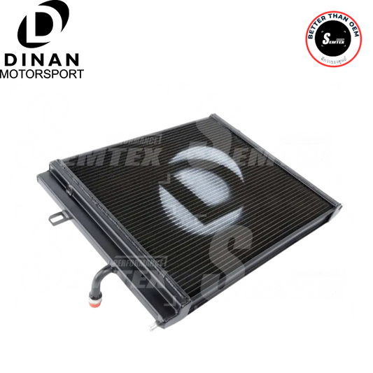 ชุดแลกเปลี่ยนความร้อนสีดำ Dinan Heat Exchanger สำหรับ BMW รหัส F Series 2 3 4 เครื่อง B48
