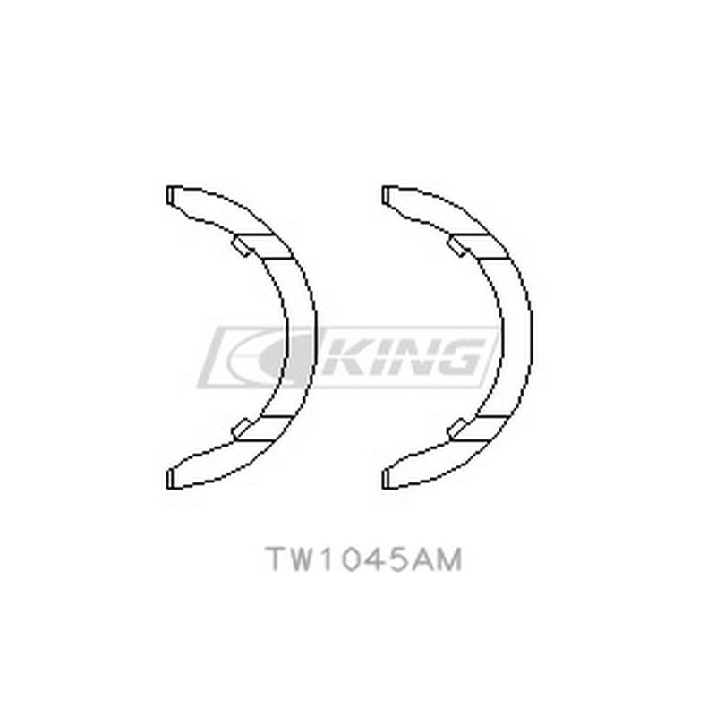 King Bearings TW1045AM – กันรุนข้อเหวี่ยง สำหรับ Audi/VW 1.8–2.0 TFSI (EA888)